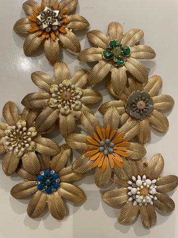 Spille fiore a otto petali