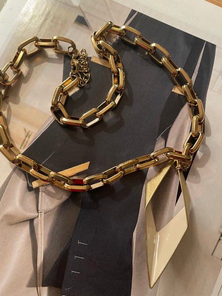 Collana Rombo smaltato