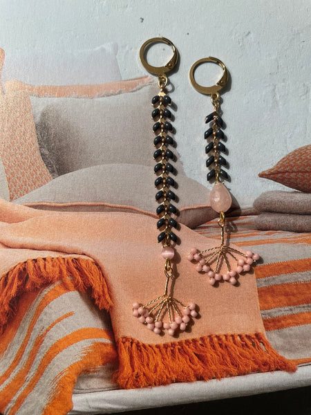 Gemelli diversi spina di pesce e ventaglietti rosa