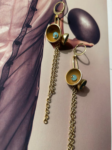 Orecchini doppio concavo piccolo