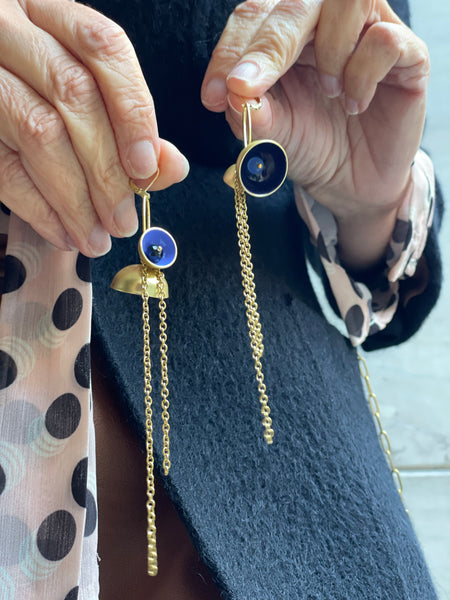 Orecchini doppio concavo grande