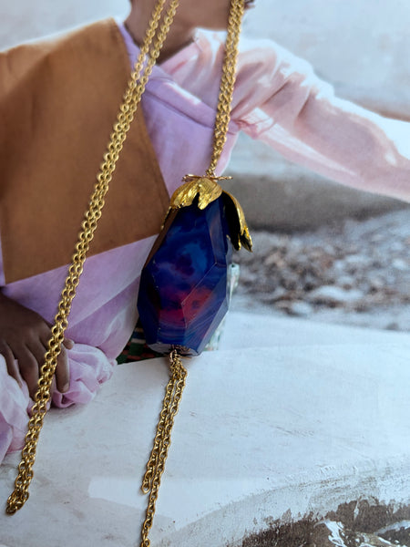 Collana lunga Busy bee