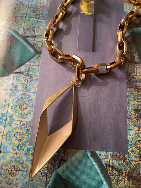 Collana Rombo smaltato