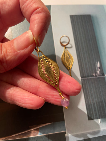 Orecchini affusolati