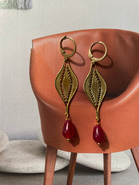 Orecchini affusolati