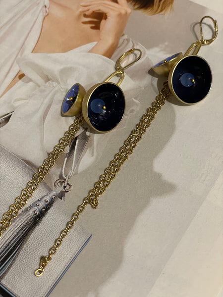 Orecchini doppio concavo grande