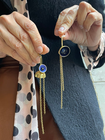 Orecchini doppio concavo grande