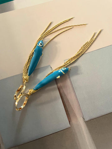 Orecchini acciughina