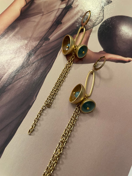 Orecchini doppio concavo piccolo