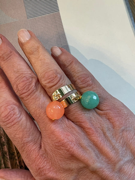 Anello pallina