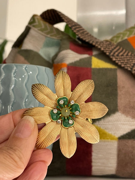 Spille fiore a otto petali