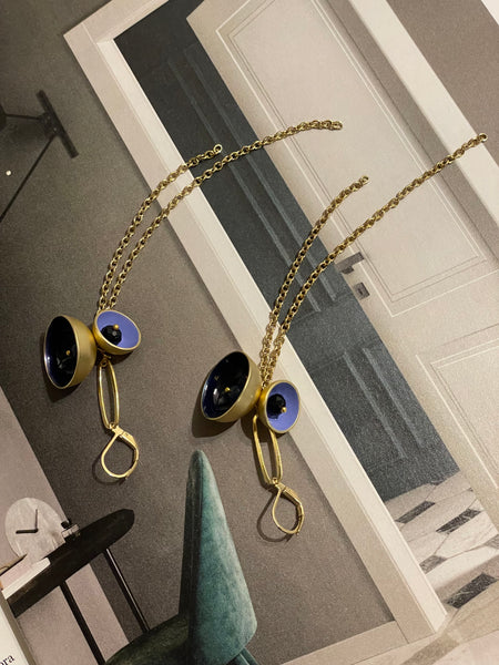 Orecchini doppio concavo grande