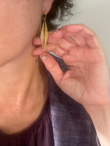 Orecchini affusolati