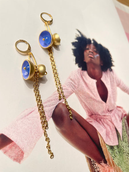 Orecchini doppio concavo piccolo