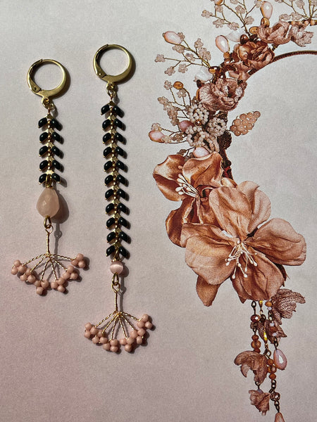 Gemelli diversi spina di pesce e ventaglietti rosa