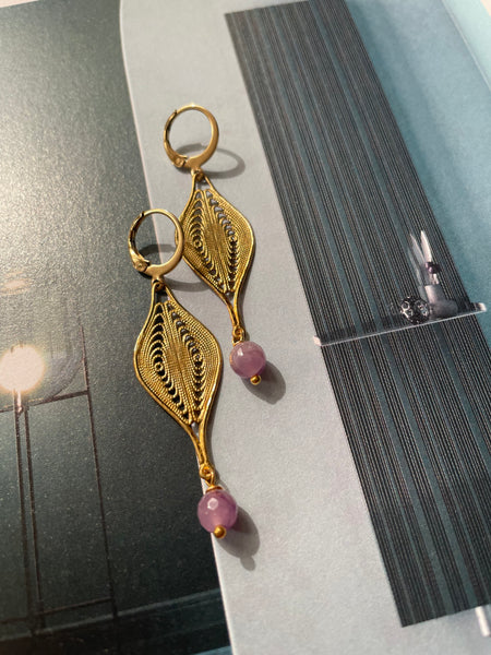 Orecchini affusolati