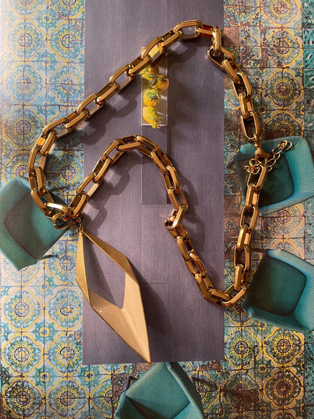 Collana Rombo smaltato