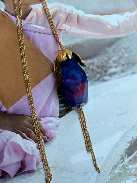 Collana lunga Busy bee