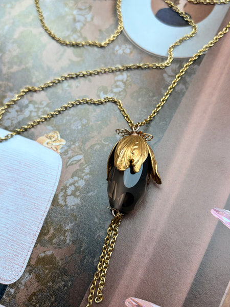 Collana lunga Busy bee