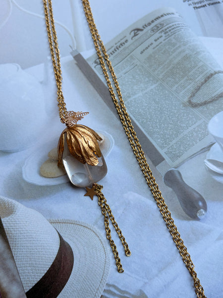 Collana lunga Busy bee