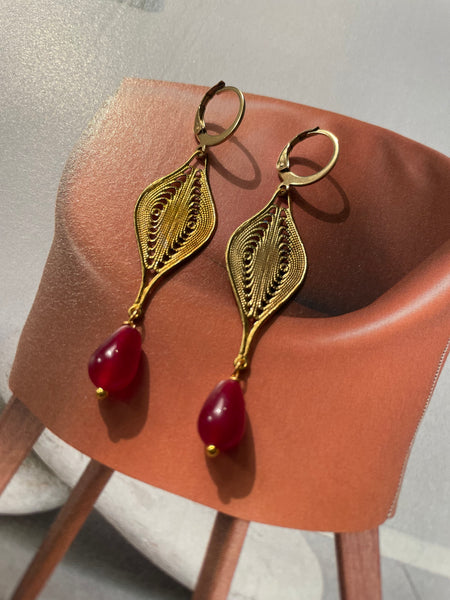 Orecchini affusolati