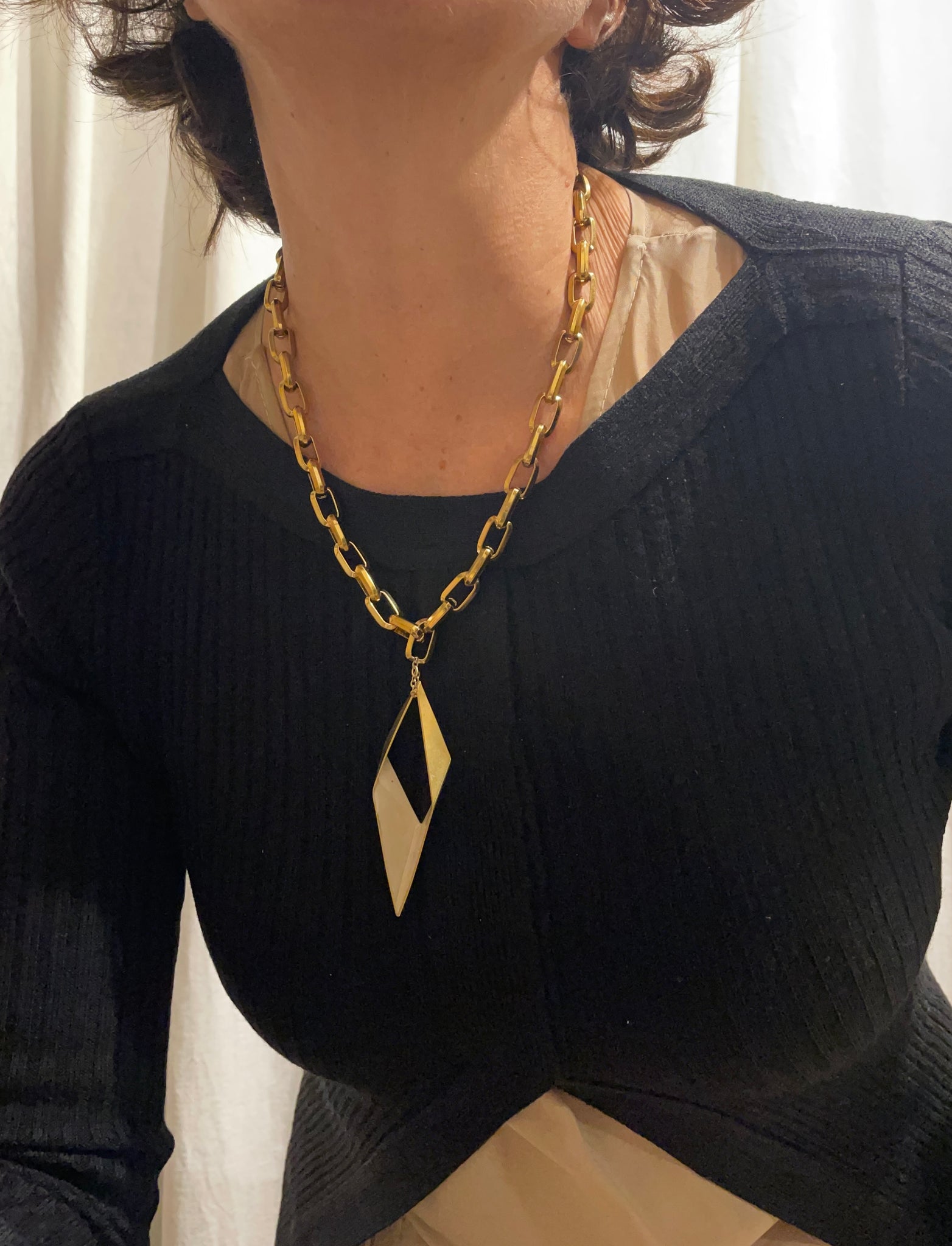 Collana Rombo smaltato