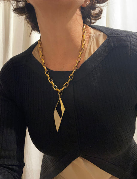 Collana Rombo smaltato