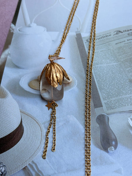 Collana lunga Busy bee