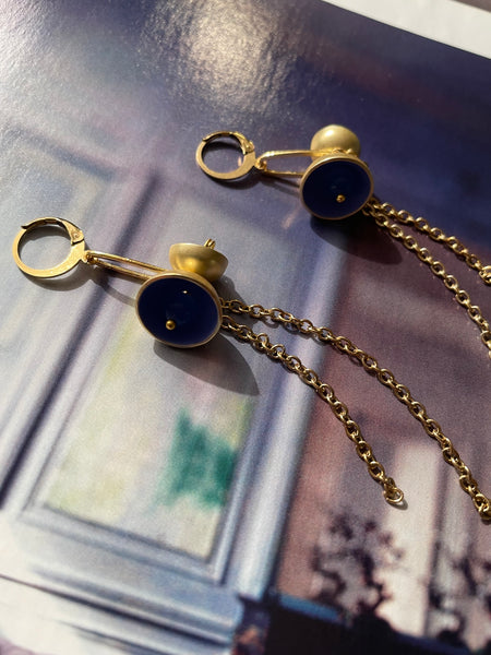 Orecchini doppio concavo piccolo