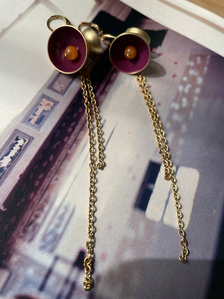 Orecchini doppio concavo grande