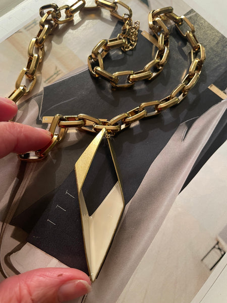 Collana Rombo smaltato