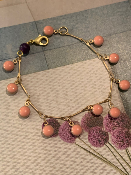 Bracciale con smaltini